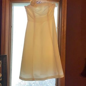 BCBGMaxazria sleeveless wedding or prom dresss
